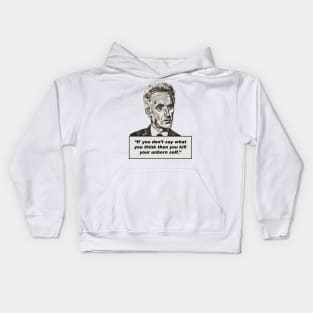 Jordan Peterson Quote #10 (original art version) Kids Hoodie